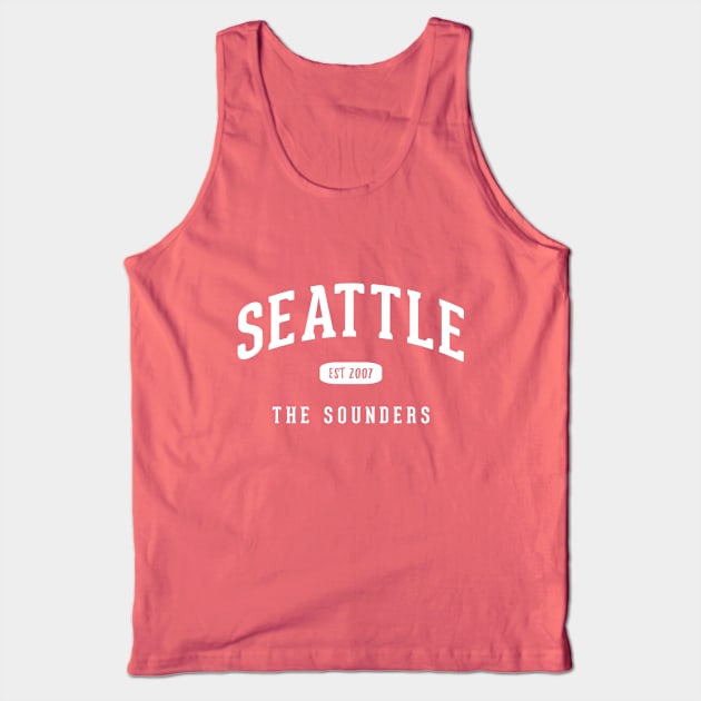 Seattle Sounders Tank Top by CulturedVisuals